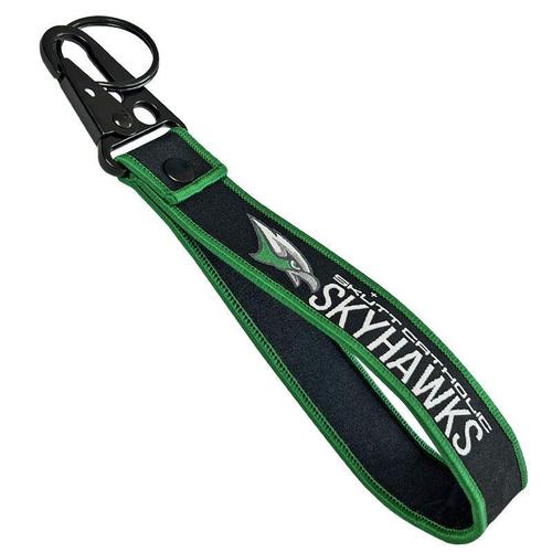 Custom Woven Wrist Loop Keychain - Free Design Proof & Quote