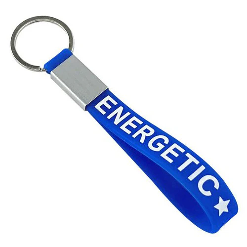 Custom Silicone Wrist Loop Keychain