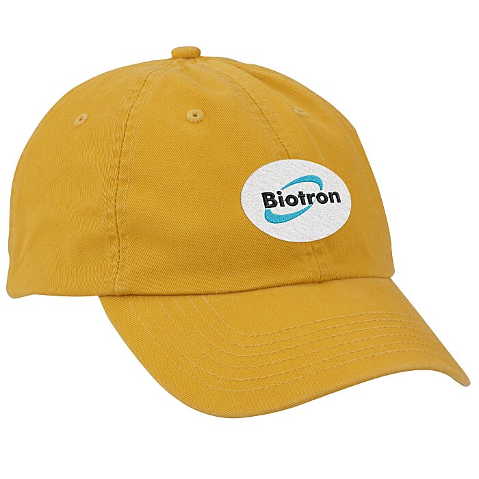 Custom Washed Chino Twill Cap