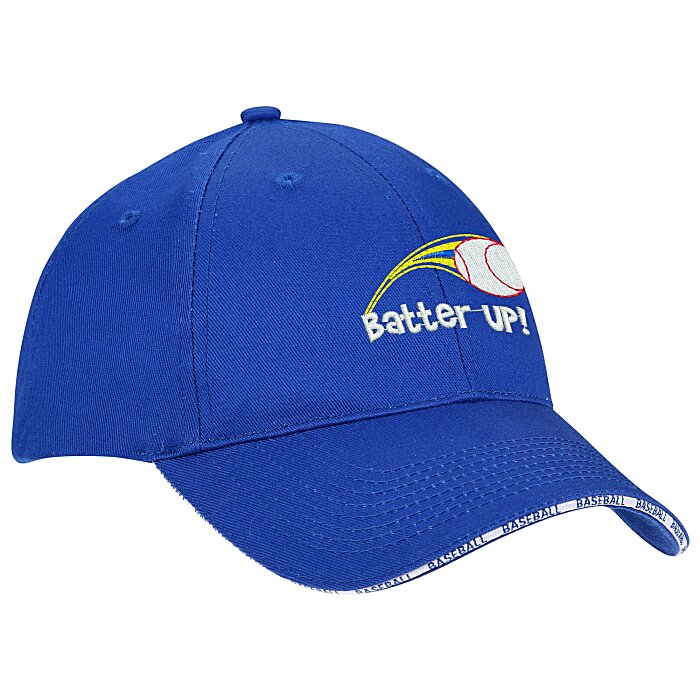Custom Motion Sport Sandwich Peak Cap - Baseball