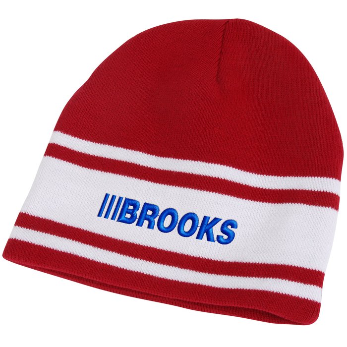 Custom Varsity Knit Beanie