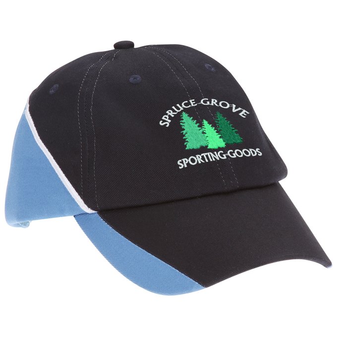 Custom Premium Cotton Twill Cap with Back Wave