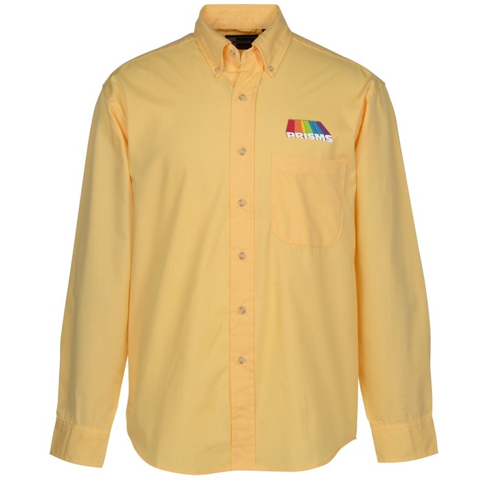 Custom Easy Care Poplin Shirt - Men's