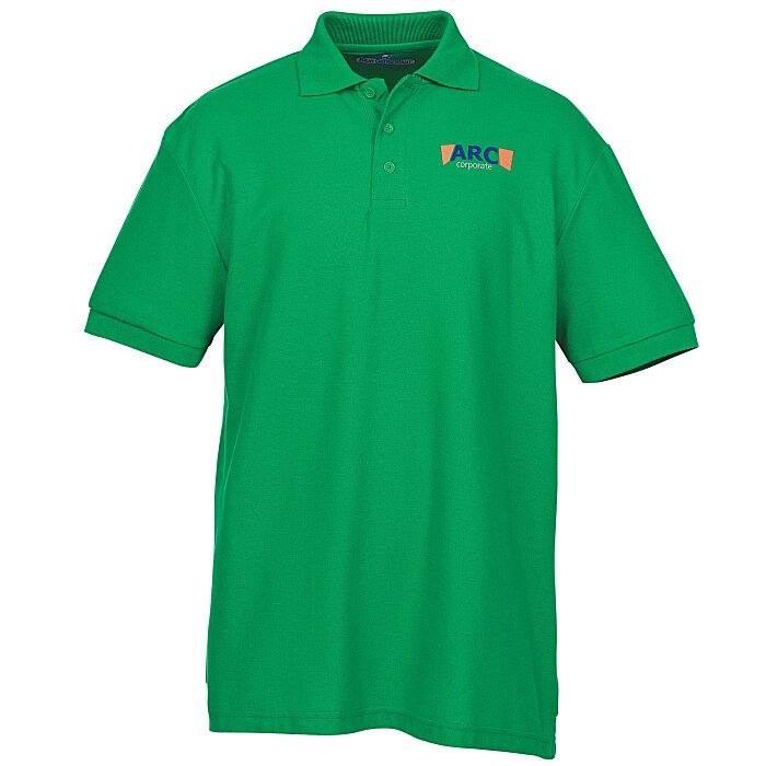 Custom Soft Touch Pique Sport Shirt - Men's - Embroidered