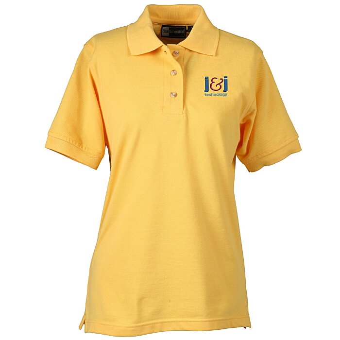 Custom Superblend Pique Polo - Ladies'