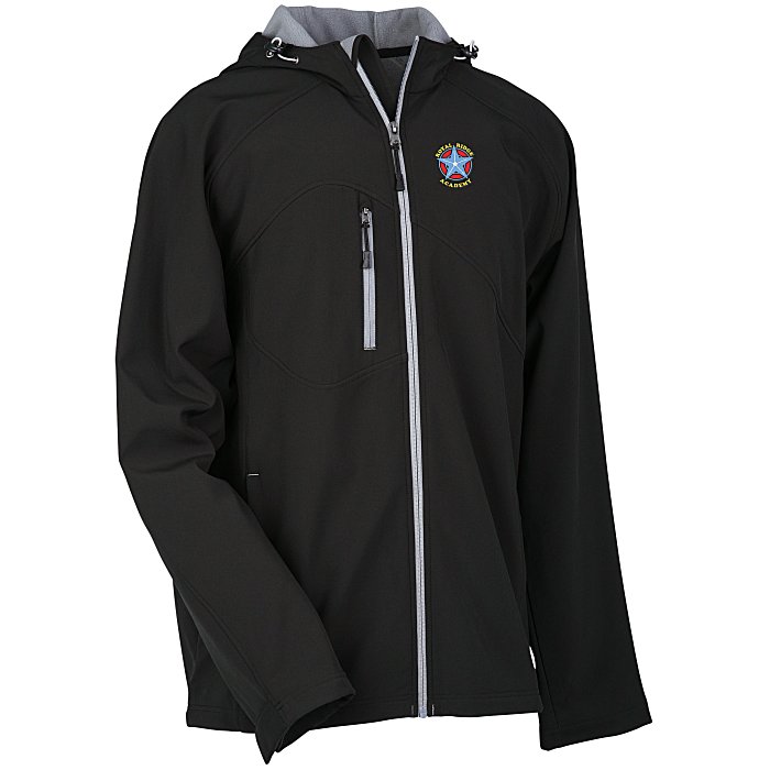 Custom North End Hooded Soft Shell Jacket - Men's