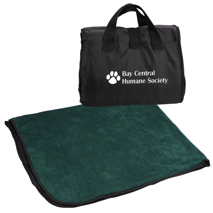 Custom Fleece/Nylon Outdoor Blanket