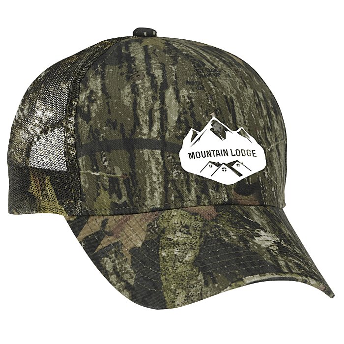Custom Camo Mesh Cap - Transfer