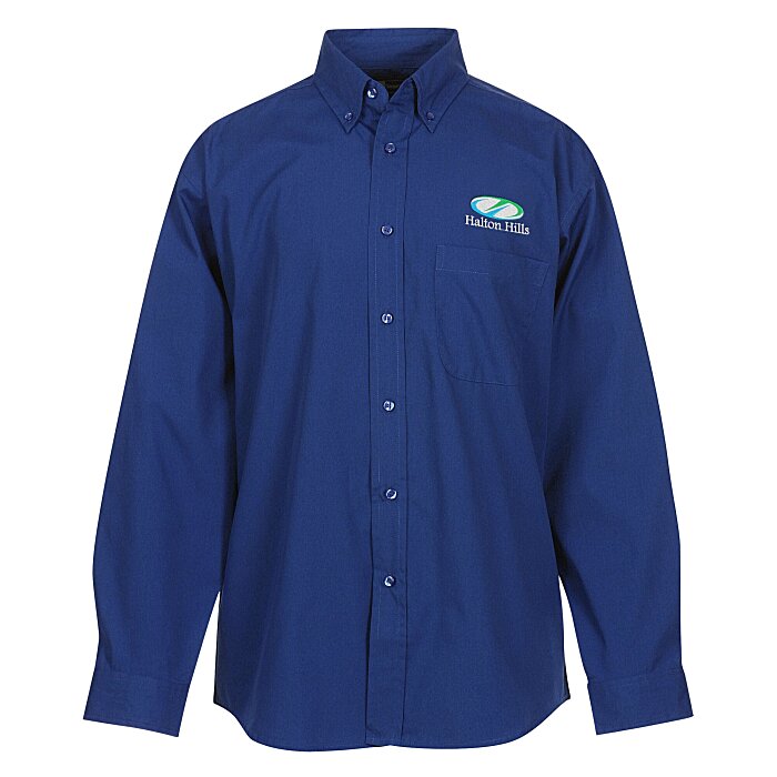 Custom Superblend Poplin Shirt - Men's