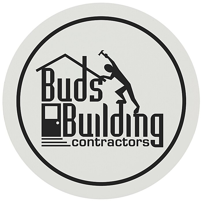 Custom Hard Hat Stickers - Circle - 2