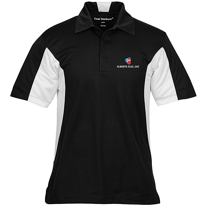 Custom Coal Harbour Colourblock Performance Polo - Men's
