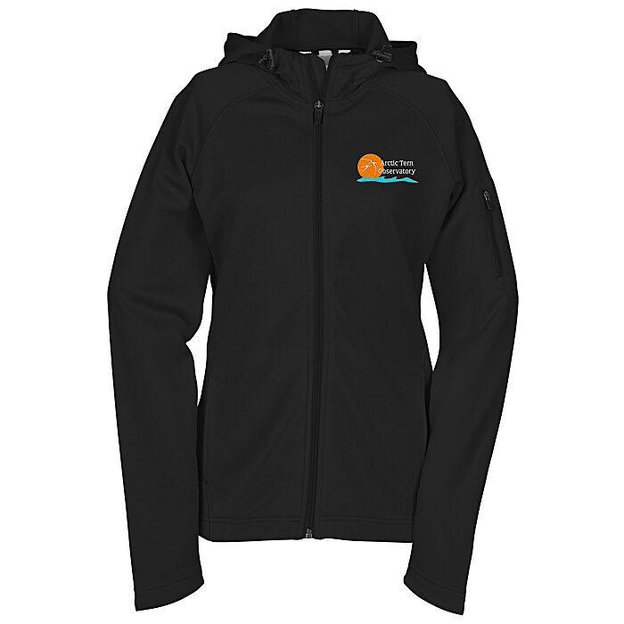 Custom PTech Moisture Wicking Full-Zip Sweatshirt - Ladies' - Embroidered