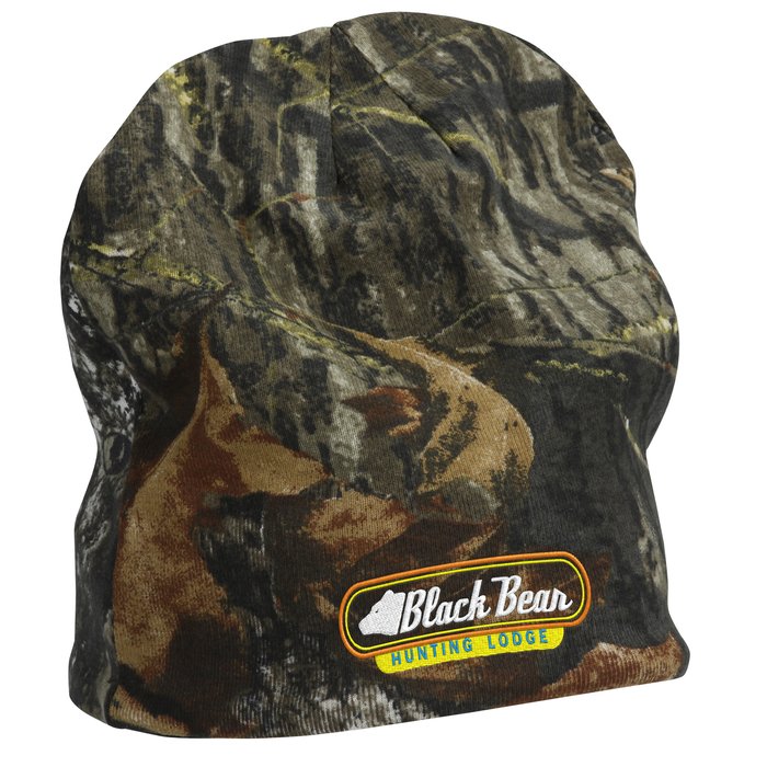 Custom Camouflage Beanie - Mossy Oak