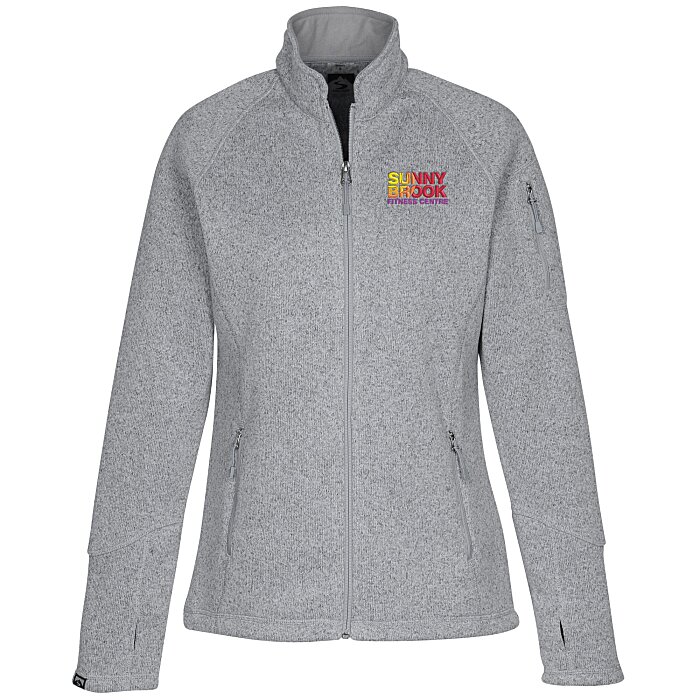 Custom Storm Creek Sweater Fleece Jacket - Ladies'