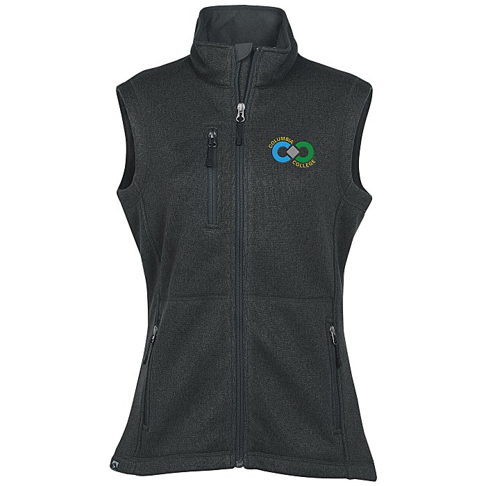 Custom Storm Creek Sweater Fleece Vest - Ladies'