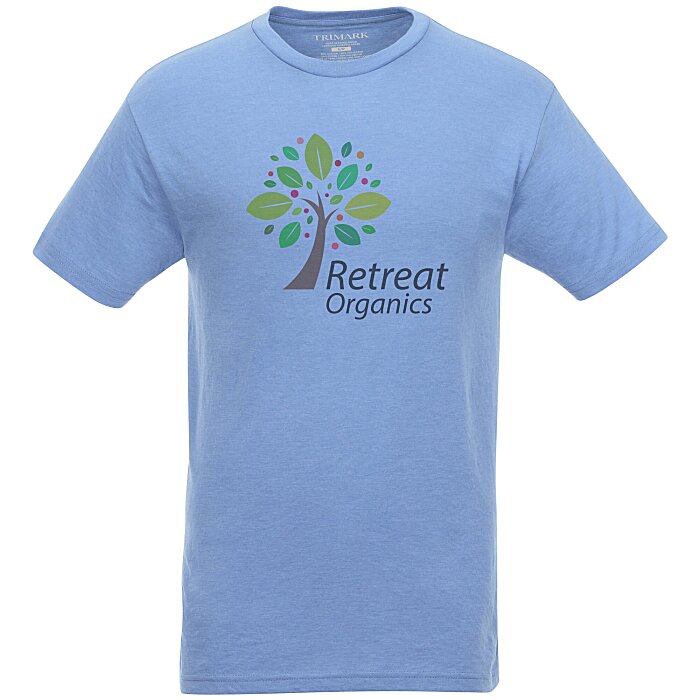 Custom Bodie Heathered Blend Tee - Men's - Full Colour