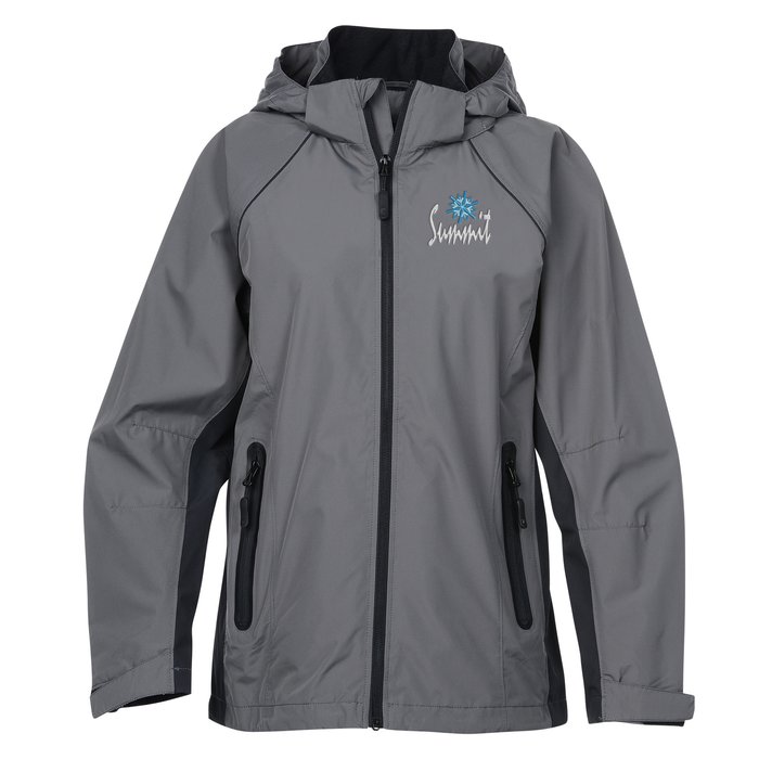 Custom Chambly Colourblock Lightweight Hooded Jacket - Ladies'