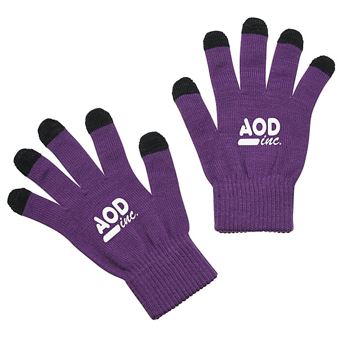 Custom Touch Screen Gloves - Premium Colours - 24 hr