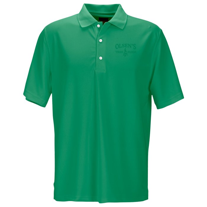 Custom Greg Norman Play DryPerformance Mesh Polo - Men's - Laser Etched