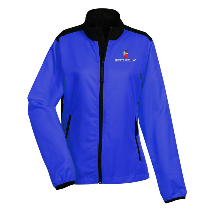 Custom Hudson Colourblock Lightweight Jacket - Ladies' - 24 hr