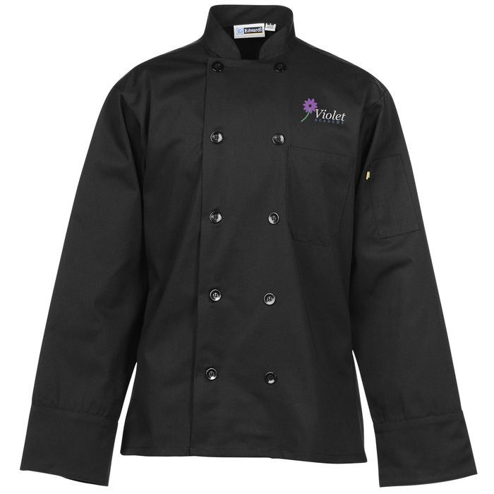 Custom Ten Button Chef Coat - Men's