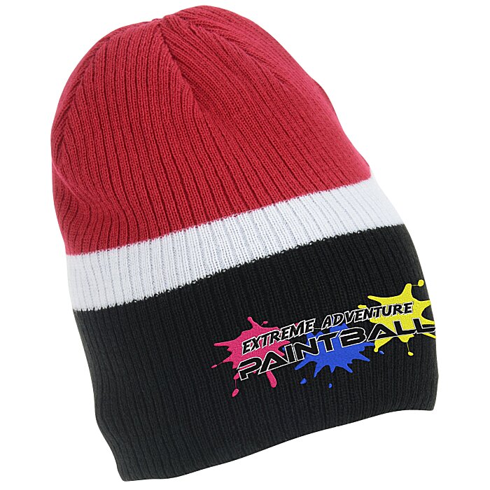 Custom Double Knit Cable Rib Beanie