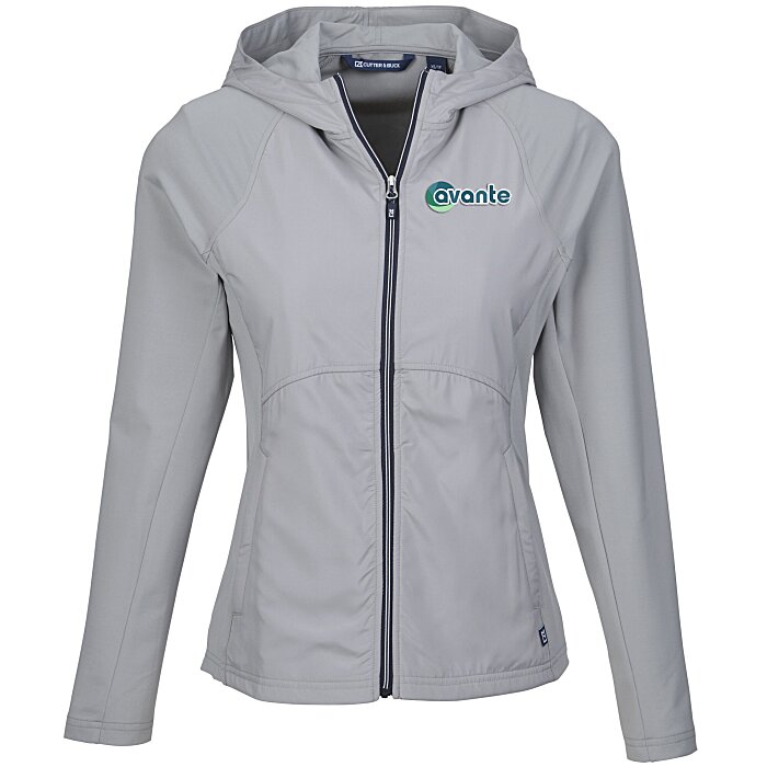 Custom Cutter & Buck Adapt Knit Hybrid Jacket - Ladies'
