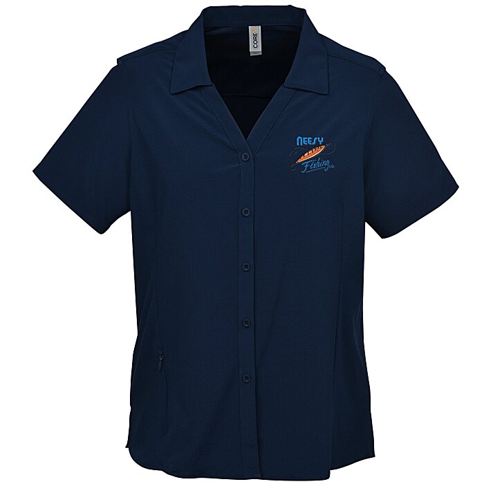 Custom Ultra UVP Marina Short Sleeve Shirt - Ladies'