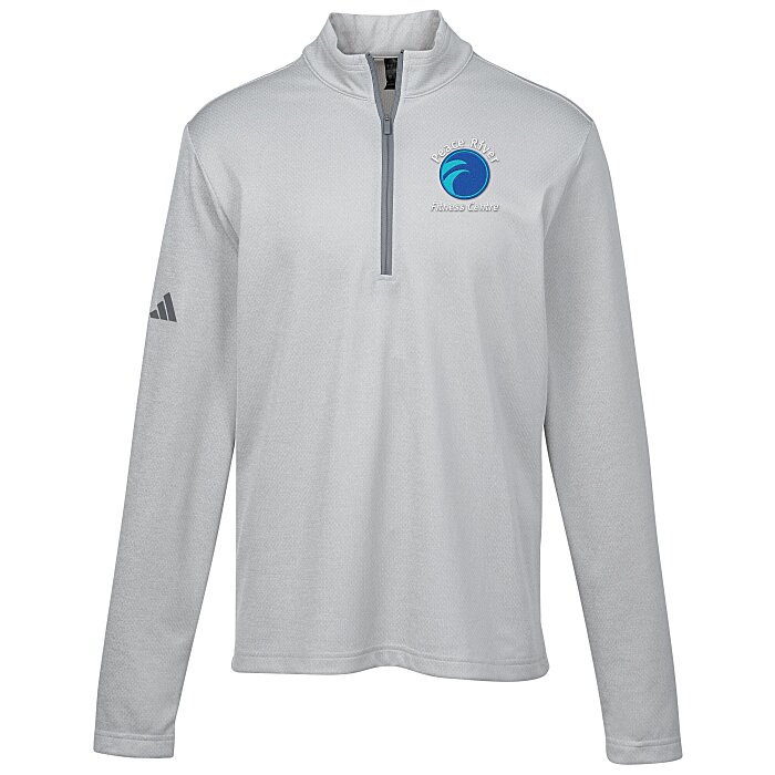 Custom adidas Space-Dyed 1/4-Zip Pullover - Men's