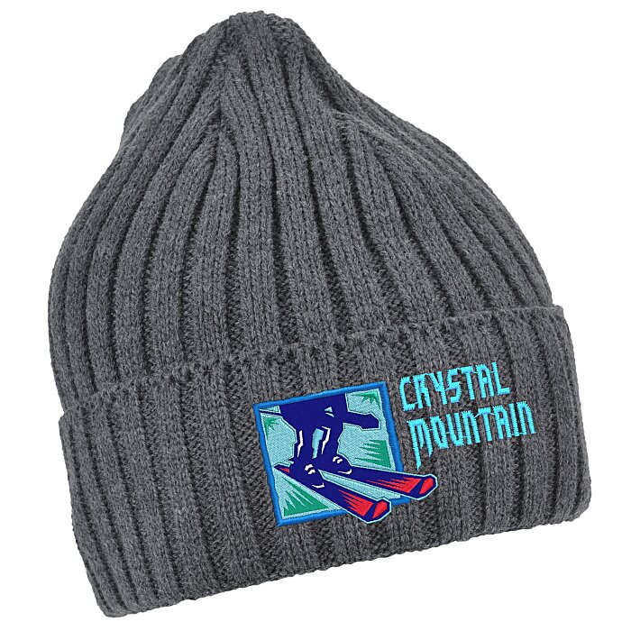 Custom Astana Rib Knit Cuffed Toque