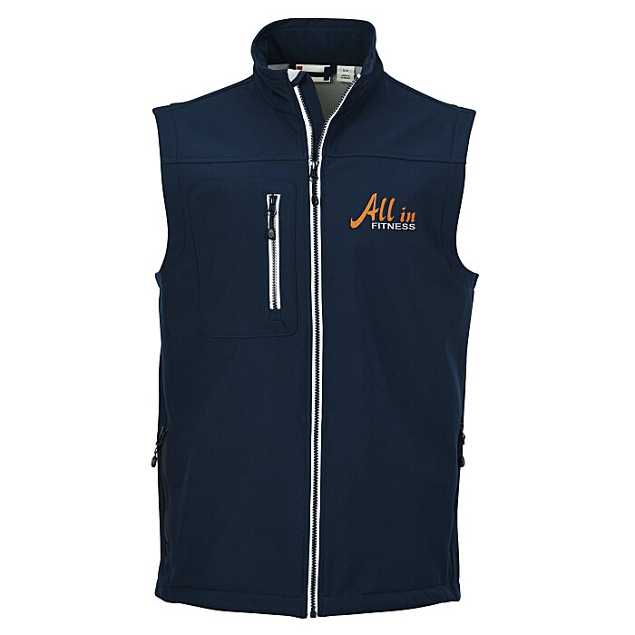 Custom Telemark Soft Shell Vest - Men's