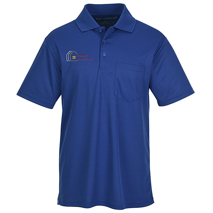 Custom Coal Harbour Everyday Snag Resistant Pocket Polo