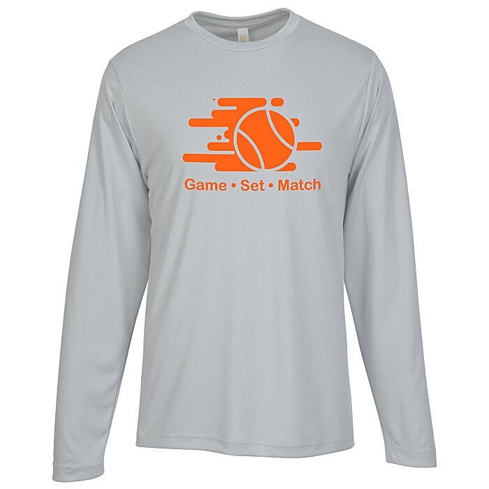 Custom Capital Performance Long Sleeve T-Shirt - Men\u0026#039;s
