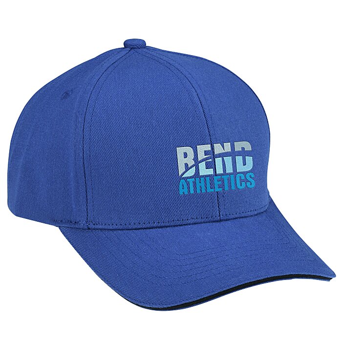 Custom Split Peak Chino Twill Cap
