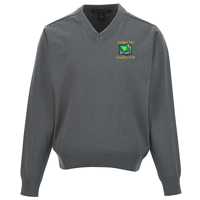 Custom New Classics V-Neck Sweater - Men's