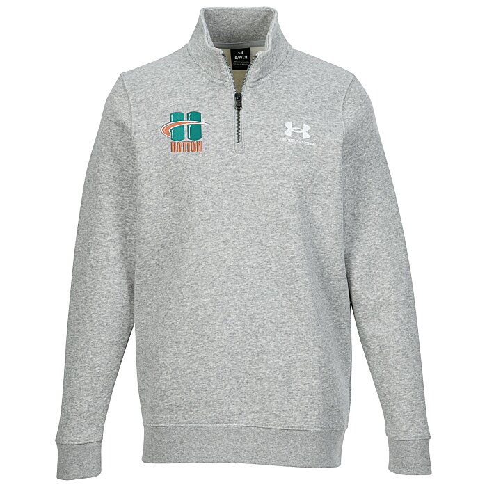 Custom Under Armour Icon Fleece 1\u0026#047;4 Zip Pullover