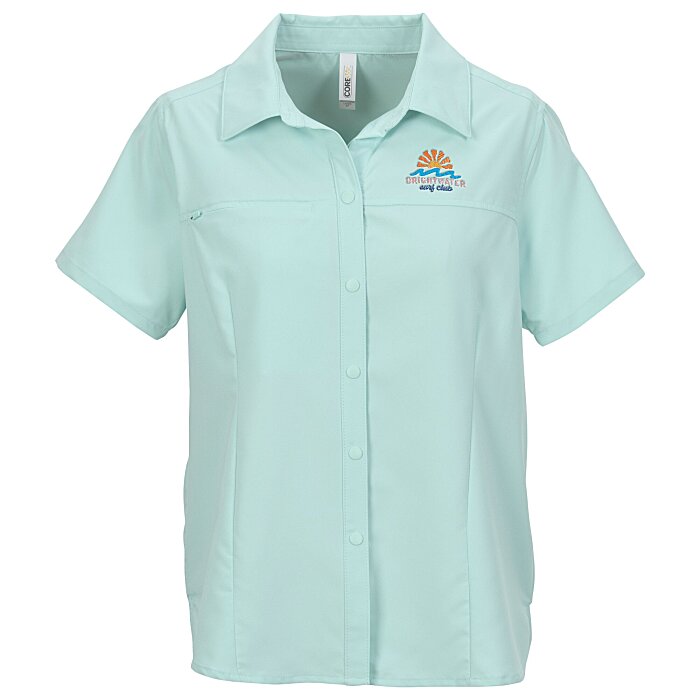 Custom Utra UVP Shoreline Short Sleeve Staff Shirt - Ladies\u0026#039;