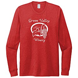 Custom Allmade Tri-Blend Long Sleeve T-Shirt - Men's