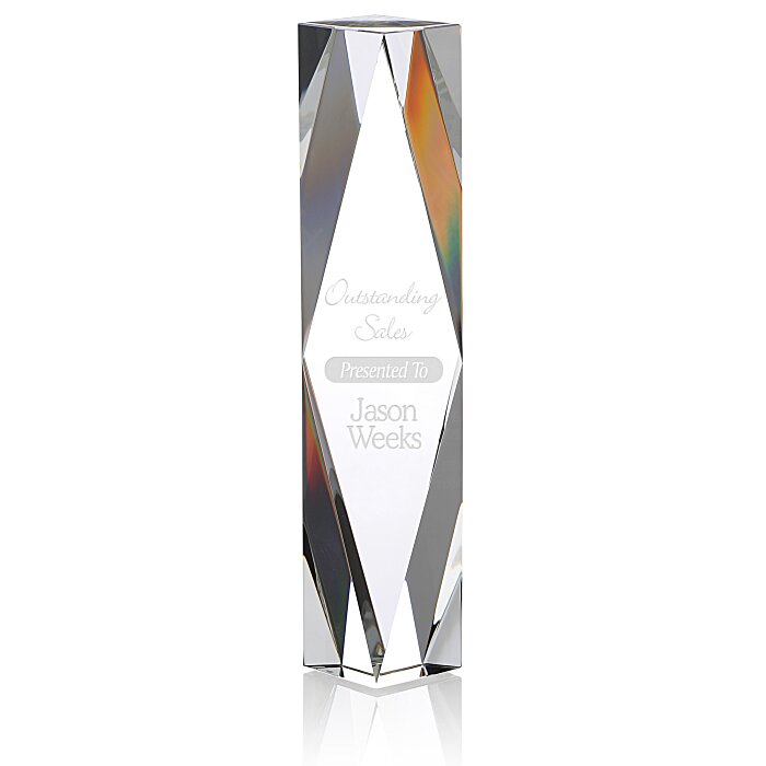 Custom President Crystal Tower - 10 inches