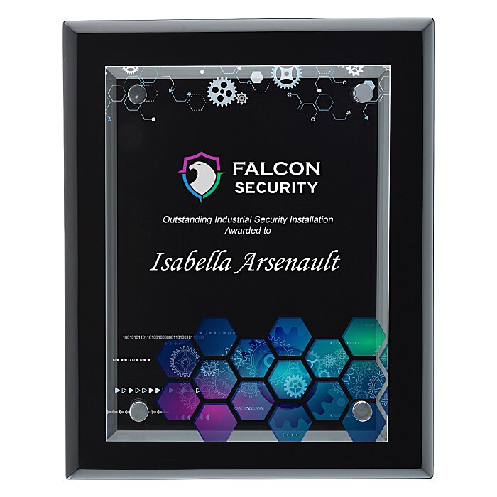 Custom Celebration Wood Plaque - 10 inches