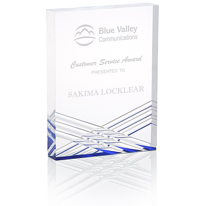 Custom Chestham Acrylic Award - 8 inches