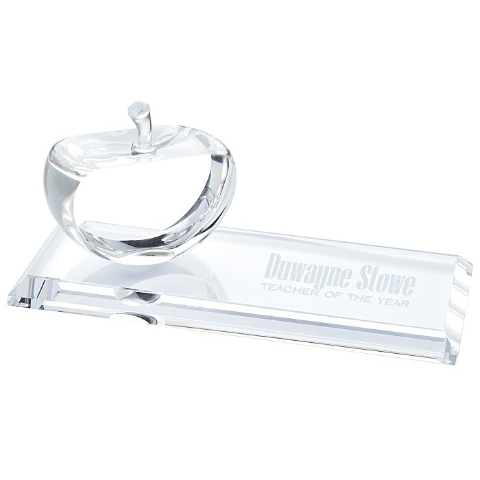 Custom Nordham Crystal Apple Award