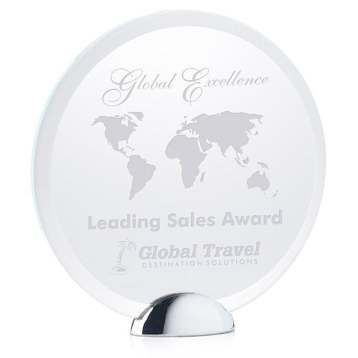 Custom Merveille Starfire Award - 8 inches