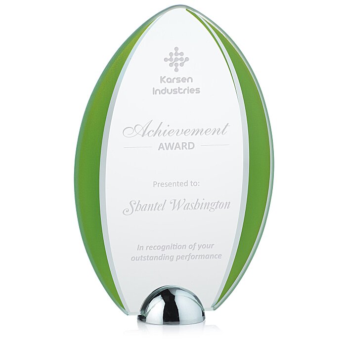 Custom Prima Starfire Award - 7 inches
