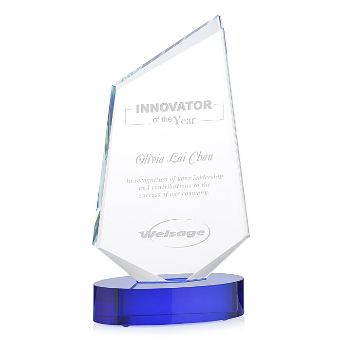 Custom Transcendence Starfire Award - 7 inches