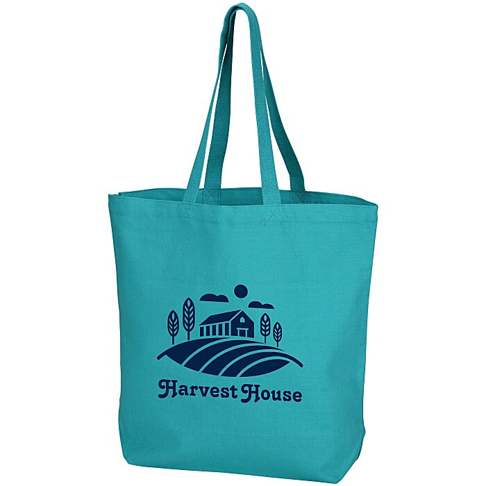 Custom Cotton Promotional Tote - Colours