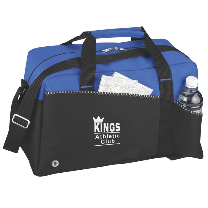 Custom Two-Tone Duffel Bag