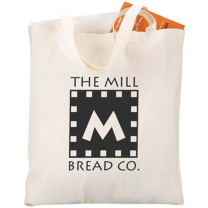 Custom Organic Cotton Convention Tote