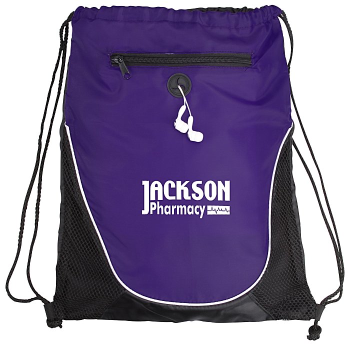 Custom Peek Drawstring Sportpack