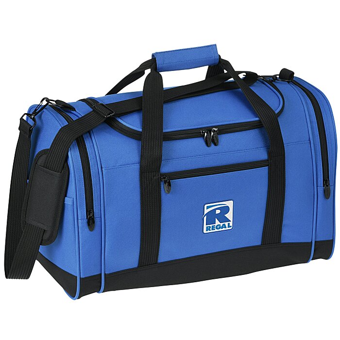 Custom 4imprint Leisure Duffel - Embroidered